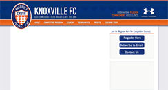 Desktop Screenshot of knoxvillefootballclub.org